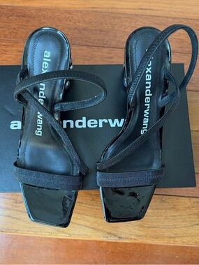 Alexander Wang Black Deedee Sandals
